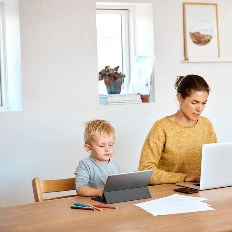 Thuisblijven als mijn kind thuis zit vanwege zieke leerkracht